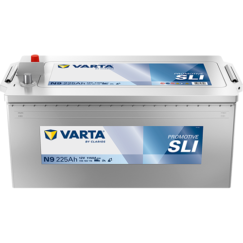 Batteria auto Varta Promotive Super Heavy Duty N9 EN PIOMBO 12V 225Ah 1150A